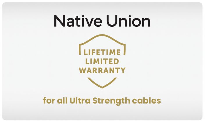 Native Union Lifetime Limited Warranty